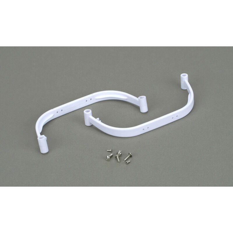 Landing Gear Strut Set, White: B400 Blade - EFLH1445W