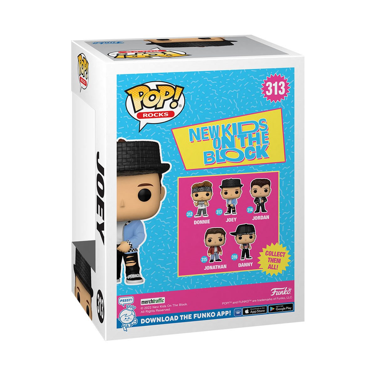  Funko Pop! Rocks: New Kids on The Block - Joey 