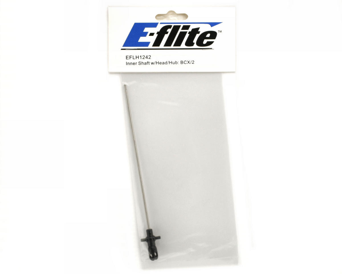 Inner Shaft with Rotor Head/Hub: BCX/2/3 Blade - EFLH1242