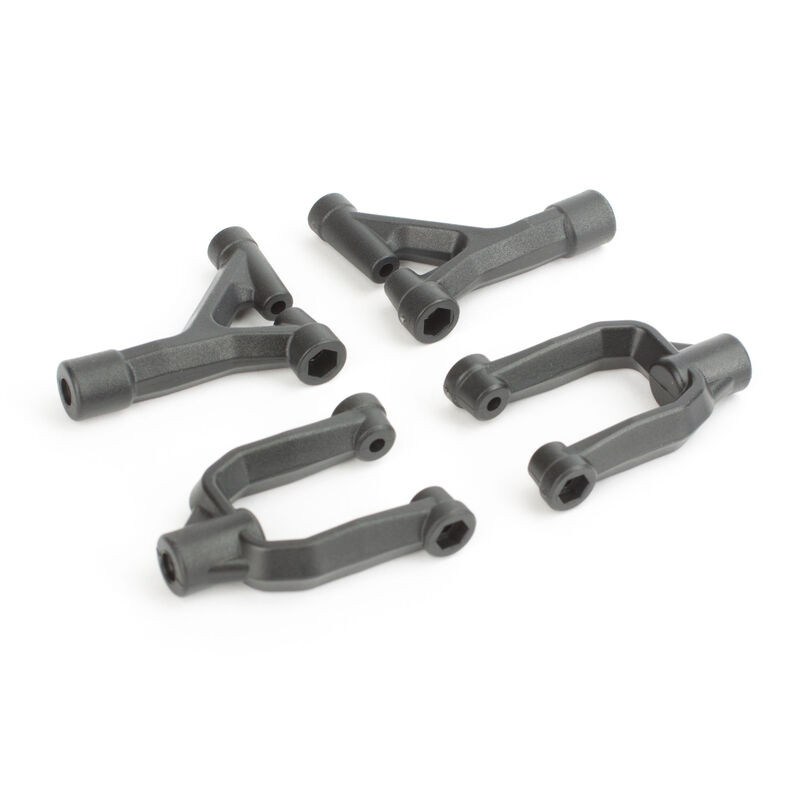  ECX0814 Front Suspension Arm Set Upper: Revenge Type E/N