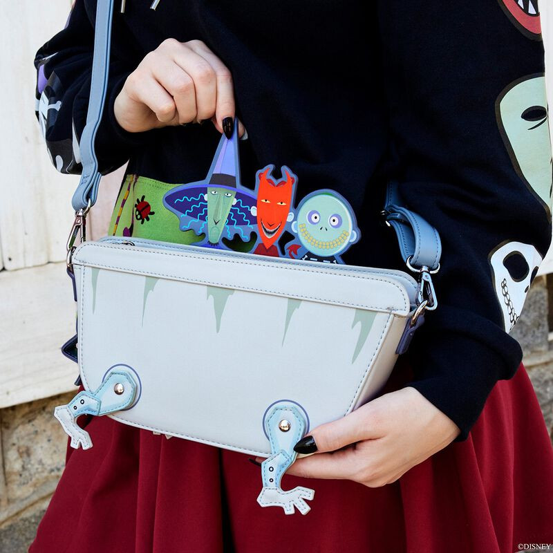 Loungefly - The Nightmare Before Christmas Lock, Shock, & Barrel Crossbody Bag WDTB2610