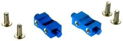 dyn8015B Blue Aluminum Servo Mounts: Mini-T