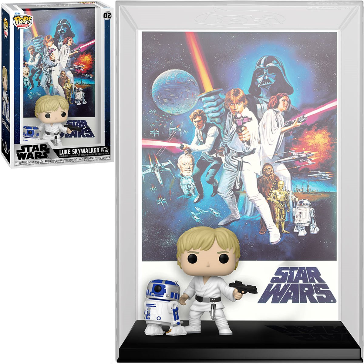 Pop! Star Wars: Episode IV - A New Hope Pop! Movie Poster Figure with Case