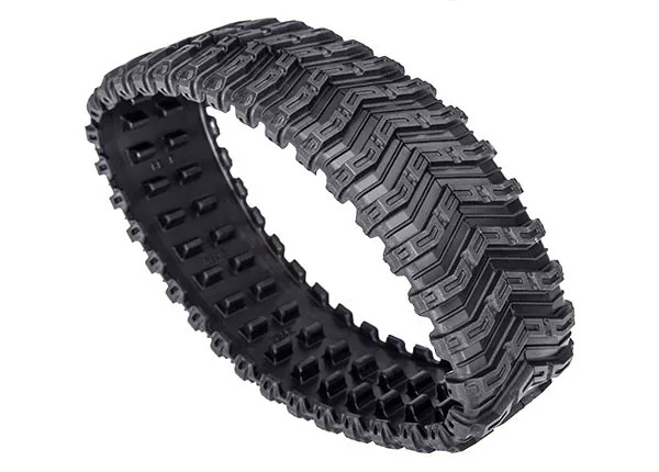 tra8896 Treads, All-Terrain, TRX-4® Traxx® (rear, left or right) (rubber) (1)
