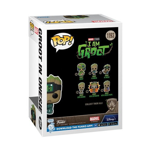 Pop! Vinyl Figure I Am Groot in Onesie with Book