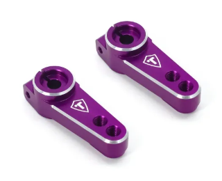 TREAL UTB18 Capra Servo Horn Set 25T (2pcs) Aluminum 7075 CNC Machined Servo Arm Upgrades x003plq7hr PURPLE
