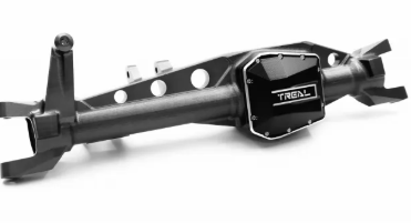 TREAL SCX6 Front Axle Housing One Piece CNC Billet Machined Aluminum 7075 for Axial SCX6 Upgrades AR90 Front Axle X0032AMRCP TITANIUM