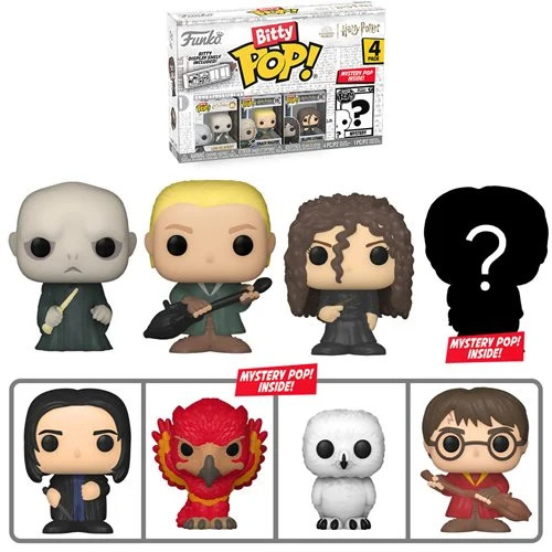 Harry Potter Bitty Pop! Voldemort Four-Pack