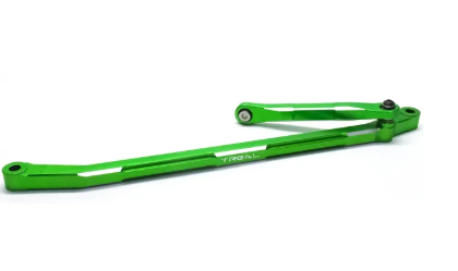 Treal Aluminum 7075 Steering Linkage for Losi LMT Monster X002X1DFG1 GREEN