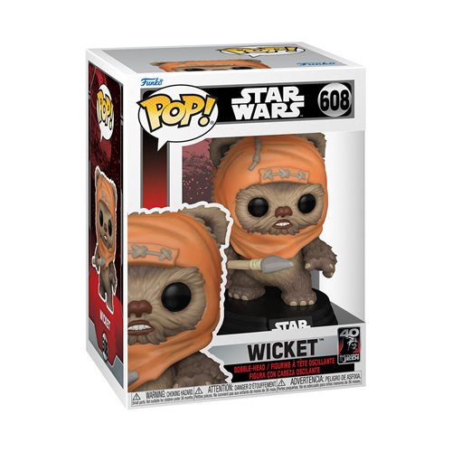 Pop! Funko Star Wars: Return of the Jedi 40th Anniversary Wicket Pop! Vinyl Figure