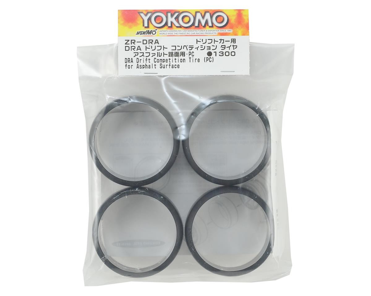 Yokomo DRA Competition Drift Tire (4) (for Asphalt Surface) YOKZR-DRAA 
