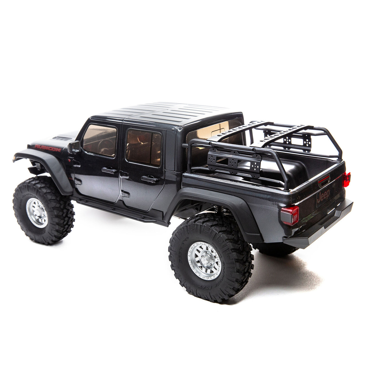AXI03006BT1 1/10 SCX10 III Jeep JT Gladiator with Portals RTR, Gray