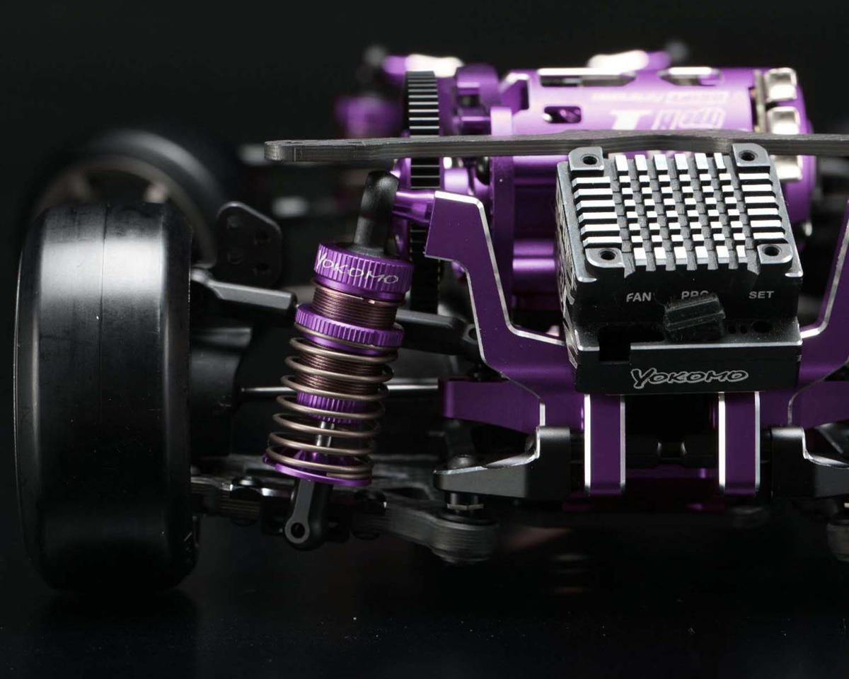 Yokomo Limited Edition MD 1.0 Master Drift 1/10 RWD Drift Car Kit (Purple) YOKMDR-010P