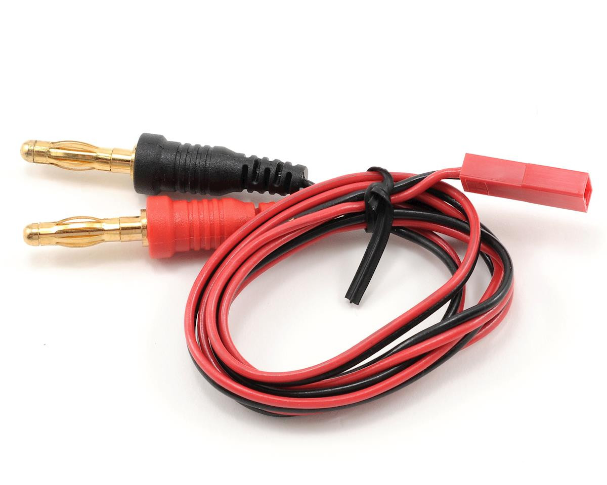 ptk-5214 Pro-tek RC jst charge lead (jst female to 4mm banana plugs)