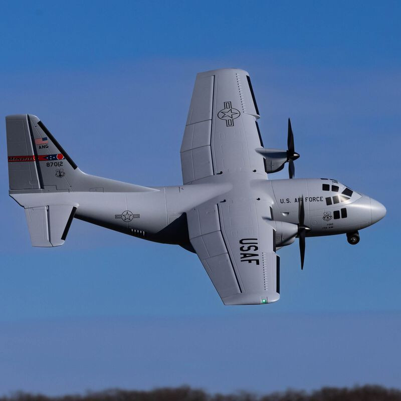  EFL15750 EC-1500 Twin 1.5m BNF Basic with AS3X and SAFE Select 