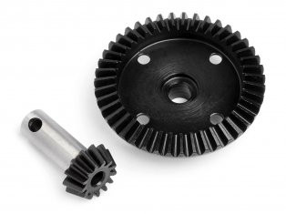 MACHINED HEAVY DUTY BEVEL GEAR 43T/13T SET HPI86922