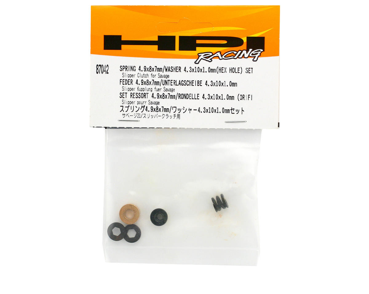  HPI 4.9x8x7mm Slipper Spring Set HPI87042