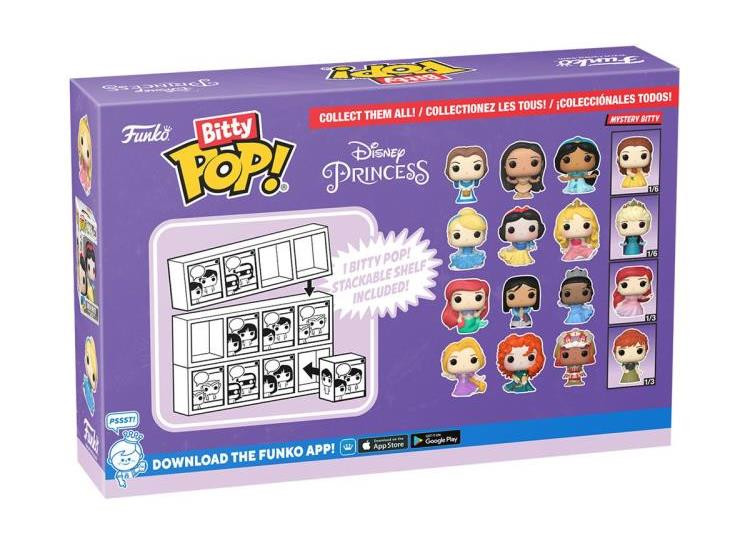 Bitty Pop! Disney Princess 4-Pack Series 4 "Rapunzel"