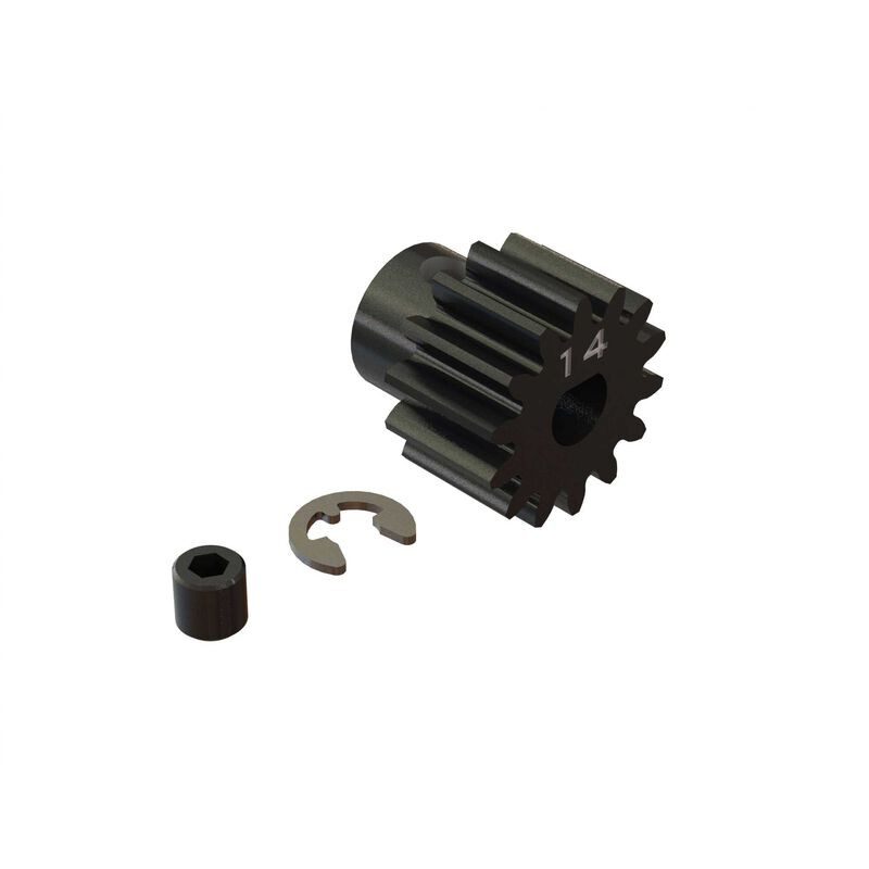 ARA310961 Pinion Gear, 14T HD Mod1 Safe-D5