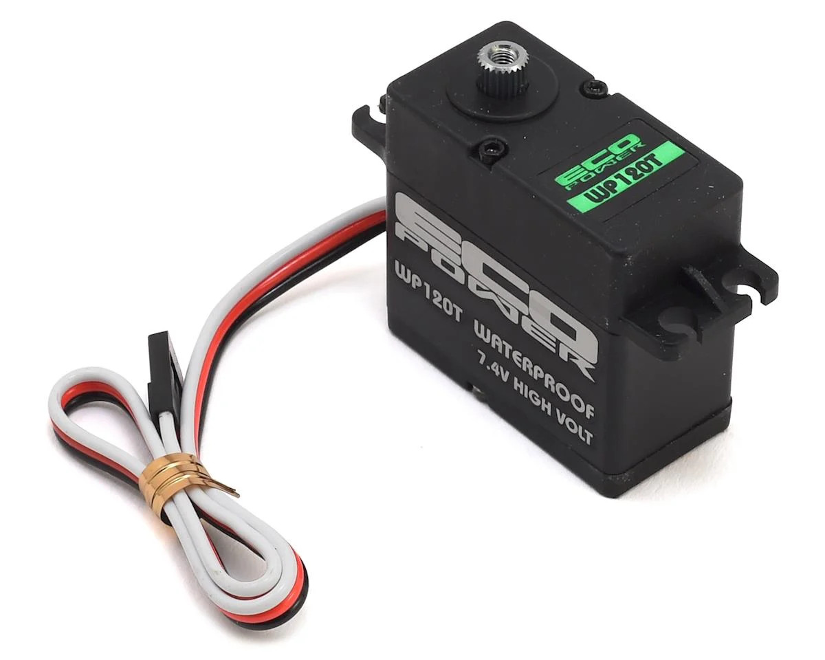  EcoPower WP120T Coreless Waterproof High Torque Metal Gear Digital Servo (High Voltage) ECP-120T
