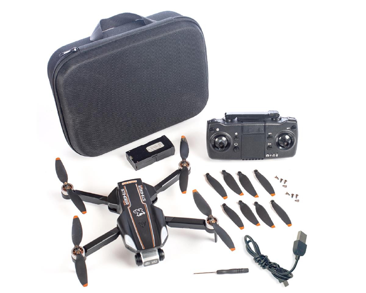 rgr4450 Rage R/C - Stinger GPS RTF Drone w/1080p HD Camera