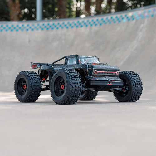 ARA5810V2T1 1/5 OUTCAST 4X4 8S BLX EXB Brushless Stunt Truck RTR, Black 