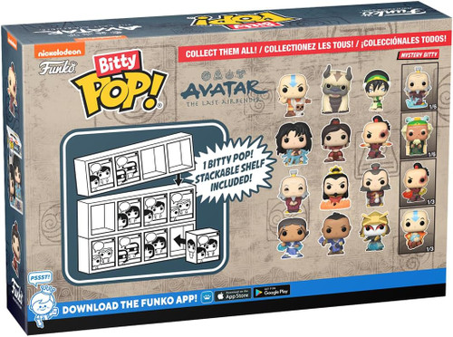 Pop! Bitty Pop! Avatar The Last Airbender 4-Pack Series 1 Aang