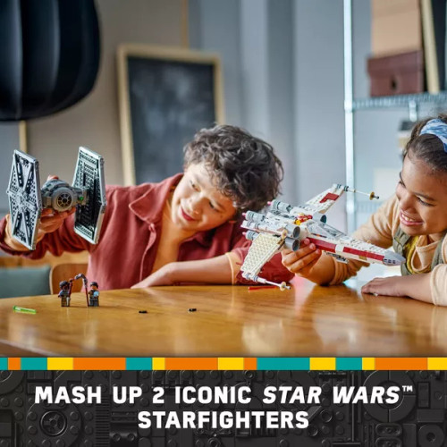 LEGO Star Wars TIE Fighter & X-Wing Mash-Up 75393 Building Kit (1063 pieces) 