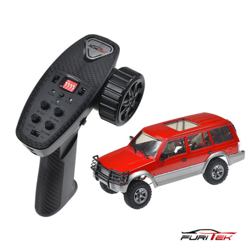 Furitek FX132 Nomad 1/32 Brushless 4WD RTR Micro Trial Truck (Red) w/Brushless ESC & Motor   FTK-FUR-2511