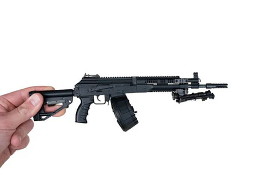 GoatGuns - 1/3 Scale Die Cast RPK-16 LMG Model, Black  GOARPK-BLACK