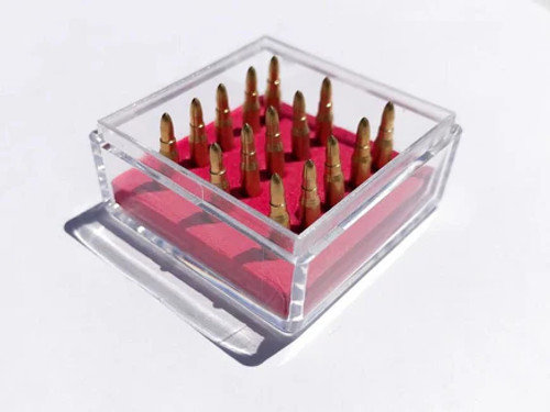 GoatGuns - Mini AK Dummy Brass Rounds, for AK47 Models GOAAK-ROUNDS