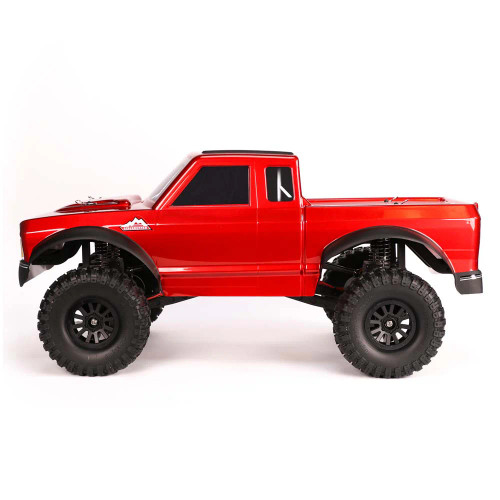 Redcat Racing RIDGERUNNER 1/10 Scale Brushed Electric Rock Crawler - Includes: 2.4Ghz Radio, Battery, Charger, Ready to Run Red