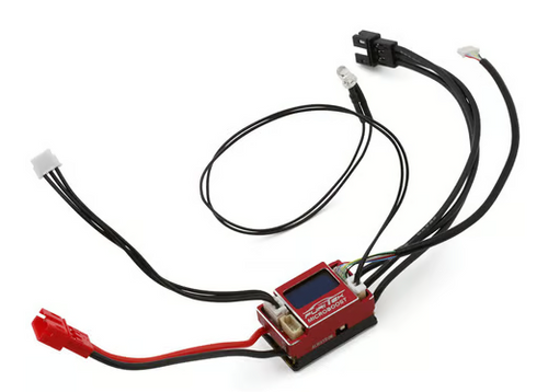 Furitek Microboost 2S 25A Brushless Sensored/Sensorless Micro Drift ESC w/Display (Red) (Solderable/Replaceable Wire) FTK-FUR-2622 