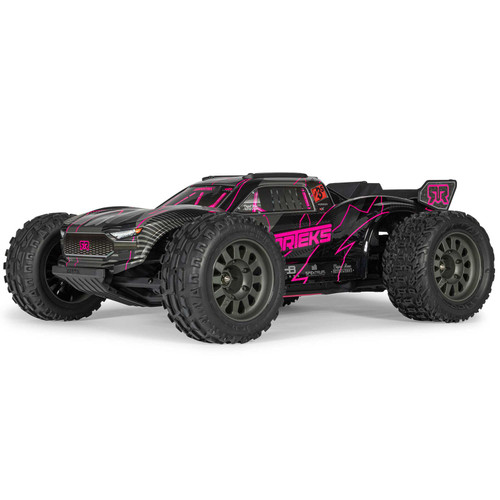 Arrma ARA3505T3 1/10 VORTEKS 223S DSC 2WD RTR Brushless Stadium Truck, Pink