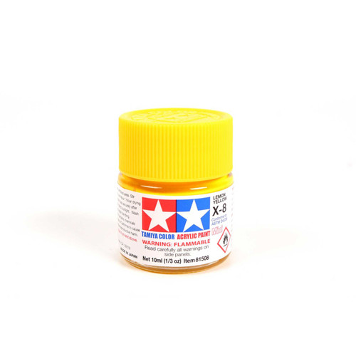 Acrylic Mini X8, Lemon Yellow TAM81508 x-8