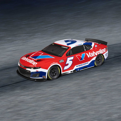 LOS1122505  1/12 NASCAR RC Racecar Kyle Larson No. 5 Valvoline 2025 Chevrolet Camaro ZL1 2S AWD RTR Brushed On-Road (Battery & Charger Included)