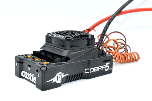 Castle Creations Cobra 5 HV 12S 1/5 Sensored Brushless ESC CSE010-0178-00
