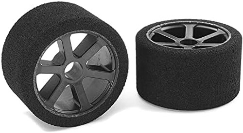 Attack Foam Tires - 1/12 Circuit - 35 Shore Double Pink