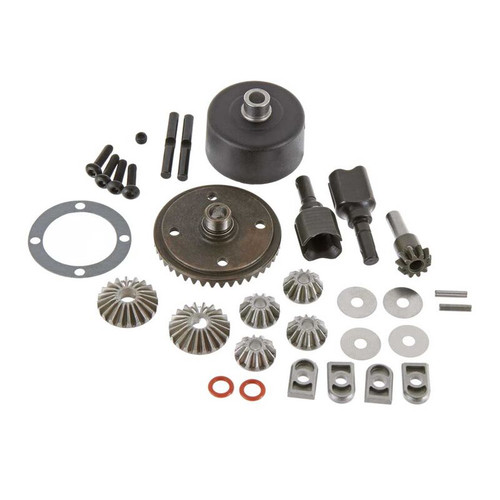AR220041 Diff Set Front Rear 43T Spiral: Kraton (ALT ARAC4004)