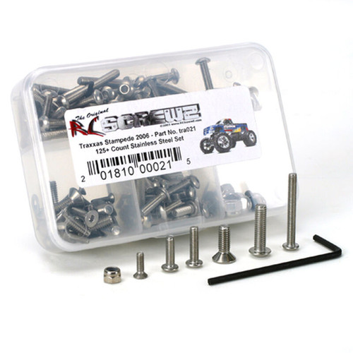 Traxxas Stampede, New Version, Screw Set RCZTRA021 Traxxas Stampede, New Version, Screw Set RCZTRA021