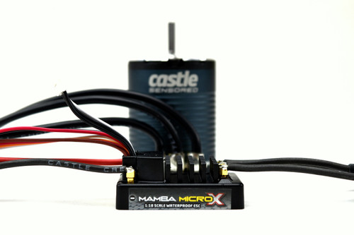 CSE 010 0162 02  Mamba Micro X ESC (12.6v), w/ 1406 -2280kv Sensored Brushless Motor, Combo