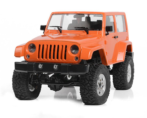RC4ZRTR0048 1/18 Gelande II RTR with Black Rock Body Set, Orange