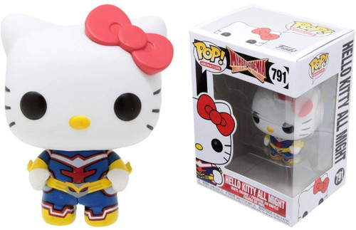 Funko Pop! Animation: Sanrio/My Hero Academia - Hello Kitty-All Might Funko Pop! Animation: Sanrio/My Hero Academia - Hello Kitty-All Might