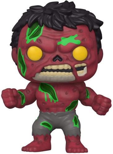 Funko Pop! Marvel: Marvel Zombies - Red Hulk, 3.75 inches 