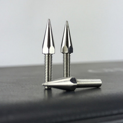 CEN Racing - KAOS Silver Bullet Spiked Wheel Lugs (40pcs) (M2.5mm studs with Tool)