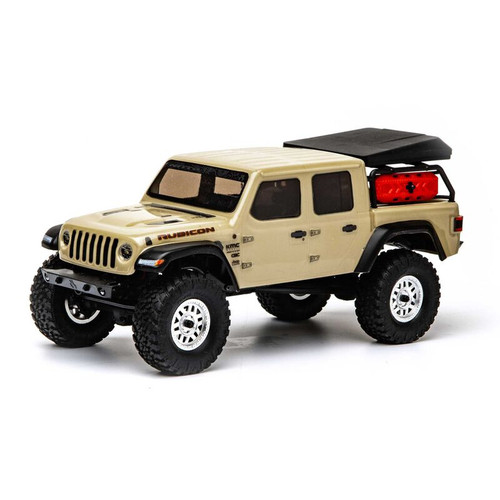 1/24 SCX24 Jeep JT Gladiator 4WD Rock Crawler Brushed RTR, Beige  AXI00005T1 