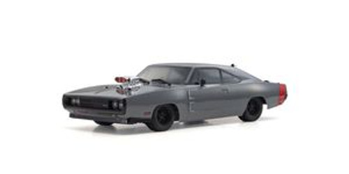  KYO34492T1B  Kyosho - 1/10 EP 4WD RTR Fazer Mk2 1970 Dodge Charger Super Charged VE Gray