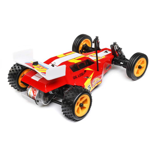 1/16 Mini JRX2 Brushed 2WD Buggy RTR, Red  los01020t1