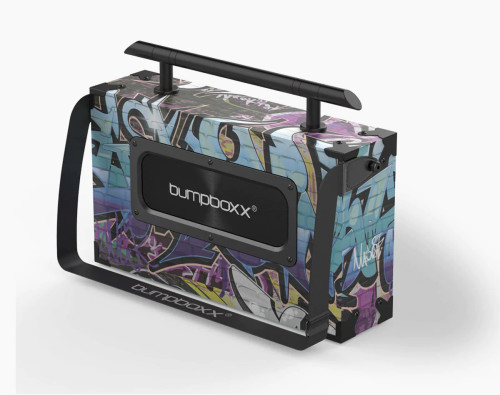 Bumpboxx Ultra Bluetooth Boombox / Ultra + Grafitti w/ Mic Bumpboxx Ultra Bluetooth Boombox / Ultra + Grafitti w/ Mic
