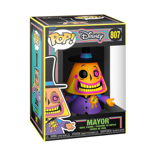Pop! Disney: The Nightmare Before Christmas Mayor (Blacklight) 807